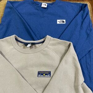 Two Sweatshirts - The North Face & REI - XL - great condition - 2 for 1 price